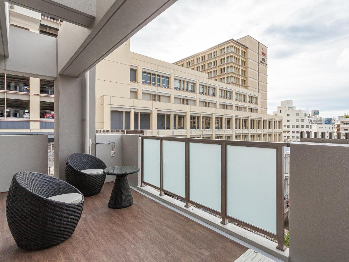 20m² studio Appartement, met 1 privé badkamer in Naha Buitenkant foto